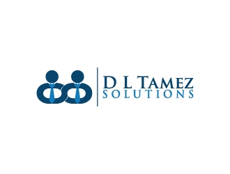 D L Tamez Solutions logo design by dhika