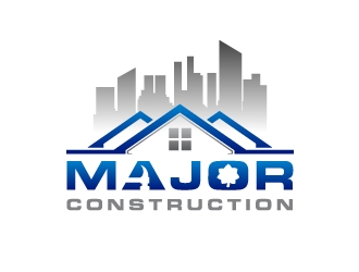 MAJOR CONSTRUCTION  logo design by JJlcool