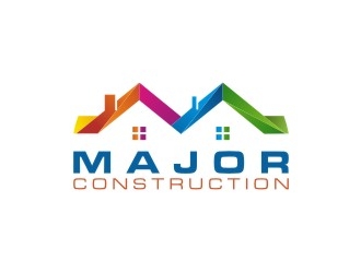 MAJOR CONSTRUCTION  logo design by sodimejo