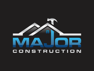 MAJOR CONSTRUCTION  logo design by haidar