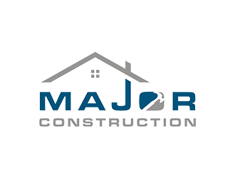 MAJOR CONSTRUCTION  logo design by checx