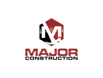 MAJOR CONSTRUCTION  logo design by semar