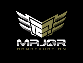 MAJOR CONSTRUCTION  logo design by schiena