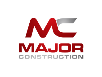 MAJOR CONSTRUCTION  logo design by Franky.