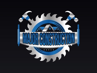 MAJOR CONSTRUCTION  logo design by AYATA