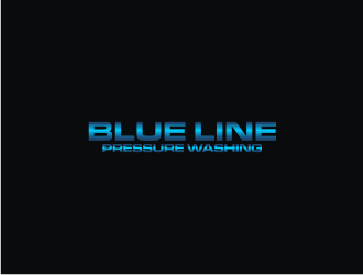  Blue Line Pressure Washing  logo design by aflah