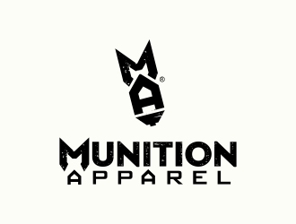 Munition Apparel logo design by sgt.trigger
