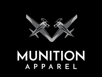 Munition Apparel logo design by XyloParadise