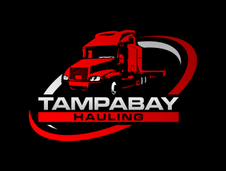 Tampabay hauling  logo design by imagine