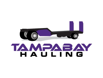 Tampabay hauling  logo design by karjen