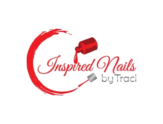 Inspired Nails by Traci logo design by dhika