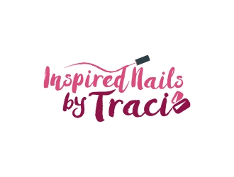 Inspired Nails by Traci logo design by Eliben
