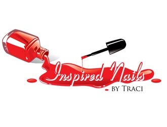 Inspired Nails by Traci logo design by shere