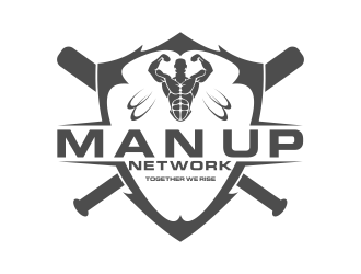 Man Up Network  logo design by cahyobragas