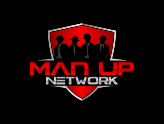 Man Up Network  logo design by fastsev