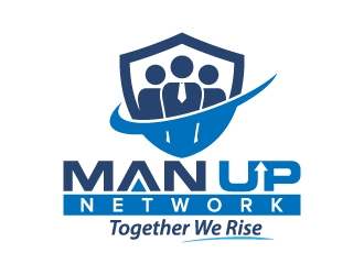 Man Up Network  logo design by jaize