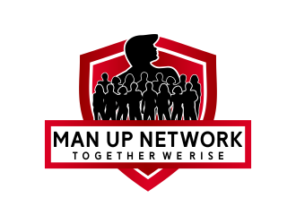Man Up Network  logo design by done