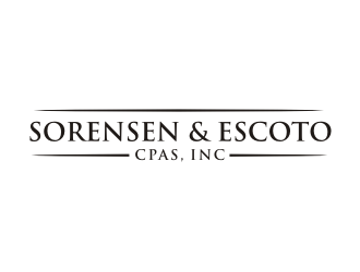 Sorensen & Escoto, CPAs, Inc. logo design by Franky.