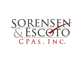 Sorensen & Escoto, CPAs, Inc. logo design by dondeekenz