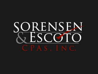 Sorensen & Escoto, CPAs, Inc. logo design by dondeekenz