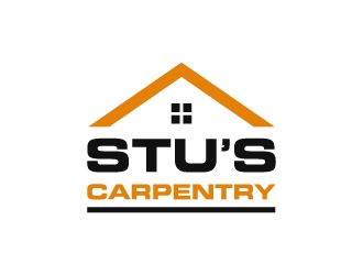 Stus Carpentry logo design by Janee
