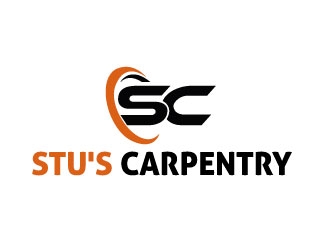 Stus Carpentry logo design by PyramidDesign