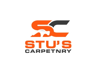 Stus Carpentry logo design by jenyl