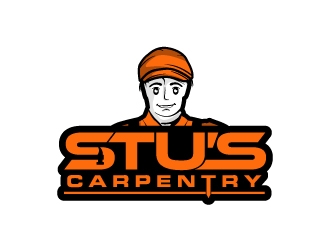 Stus Carpentry logo design by JJlcool