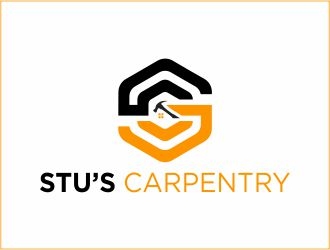 Stus Carpentry logo design by 48art