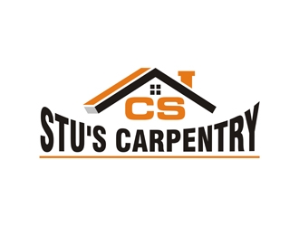 Stus Carpentry logo design by gitzart