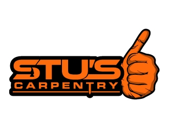 Stus Carpentry logo design by JJlcool