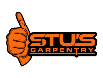 Stus Carpentry logo design by JJlcool