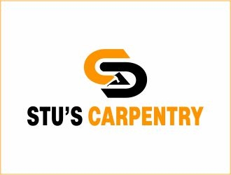 Stus Carpentry logo design by 48art
