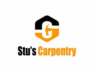 Stus Carpentry logo design by 48art