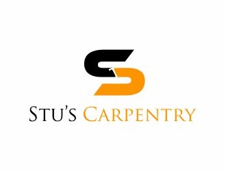 Stus Carpentry logo design by 48art