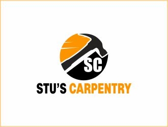 Stus Carpentry logo design by 48art