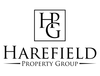 Harefield Property Group logo design by fawadyk