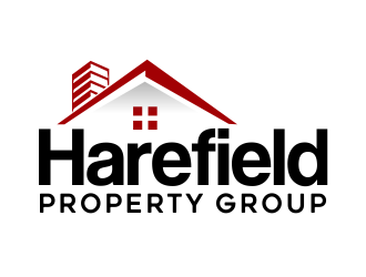 Harefield Property Group logo design by AisRafa
