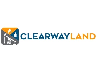 Clearway Land logo design by fawadyk
