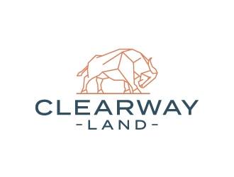 Clearway Land logo design by Kewin