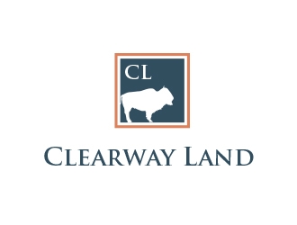 Clearway Land logo design by lbdesigns