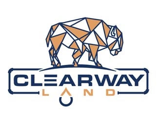 Clearway Land logo design by shere