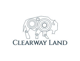 Clearway Land logo design by dasam