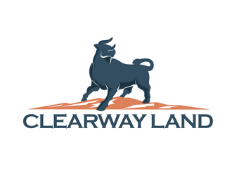 Clearway Land logo design by kunejo