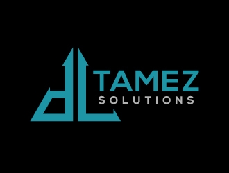 D L Tamez Solutions logo design by dshineart