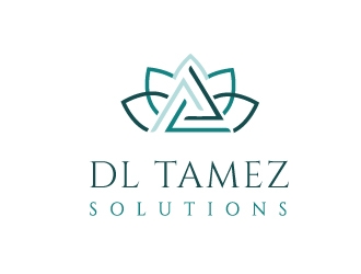 D L Tamez Solutions logo design by AYATA