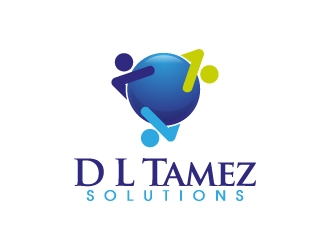 D L Tamez Solutions logo design by KDesigns