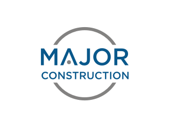 MAJOR CONSTRUCTION  logo design by vostre
