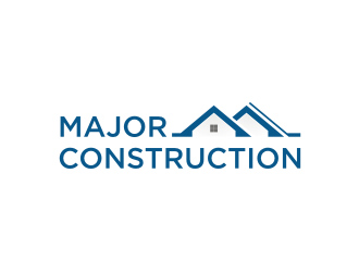 MAJOR CONSTRUCTION  logo design by vostre