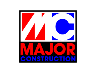 MAJOR CONSTRUCTION  logo design by rykos